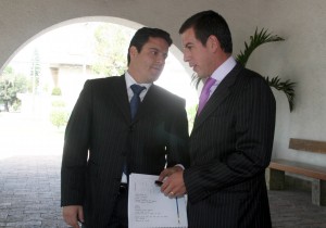Jorge Aristóteles Sandoval Díaz y Miguel Castro Reynoso